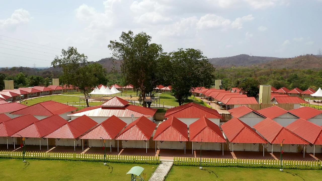 Praveg Tent City Narmada, Statue Of Unity Kevadia Exteriér fotografie