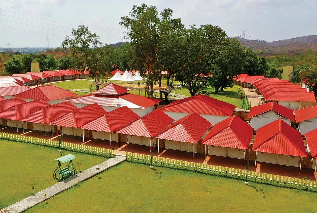 Praveg Tent City Narmada, Statue Of Unity Kevadia Exteriér fotografie
