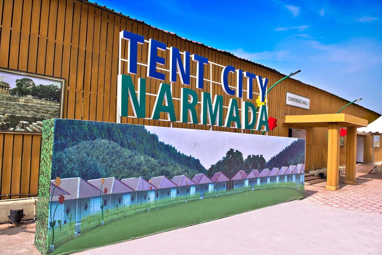 Praveg Tent City Narmada, Statue Of Unity Kevadia Exteriér fotografie